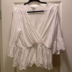 Express white blouse